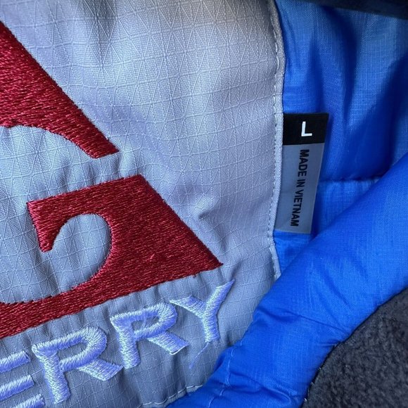 Gerry Gray Black Hooded Zip Jacket Men’s Size Large - Picture 9 of 10